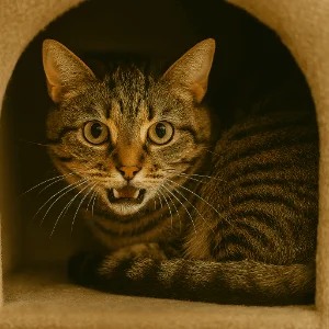 Wenn Katzen sich zurückziehen, dann kann dahinter eine ernst zu nehmende Erkrankung stecken. Hier ist ein sofortiger Tierarztbesuch notwendig. Auch ein falscher Umgang mit Katzen, scheue oder ängstliche Tiere reagieren häufig mit Rückzug. In allen Fällen ist eine Unterweisung im Umgang mit der Katze anzuraten.